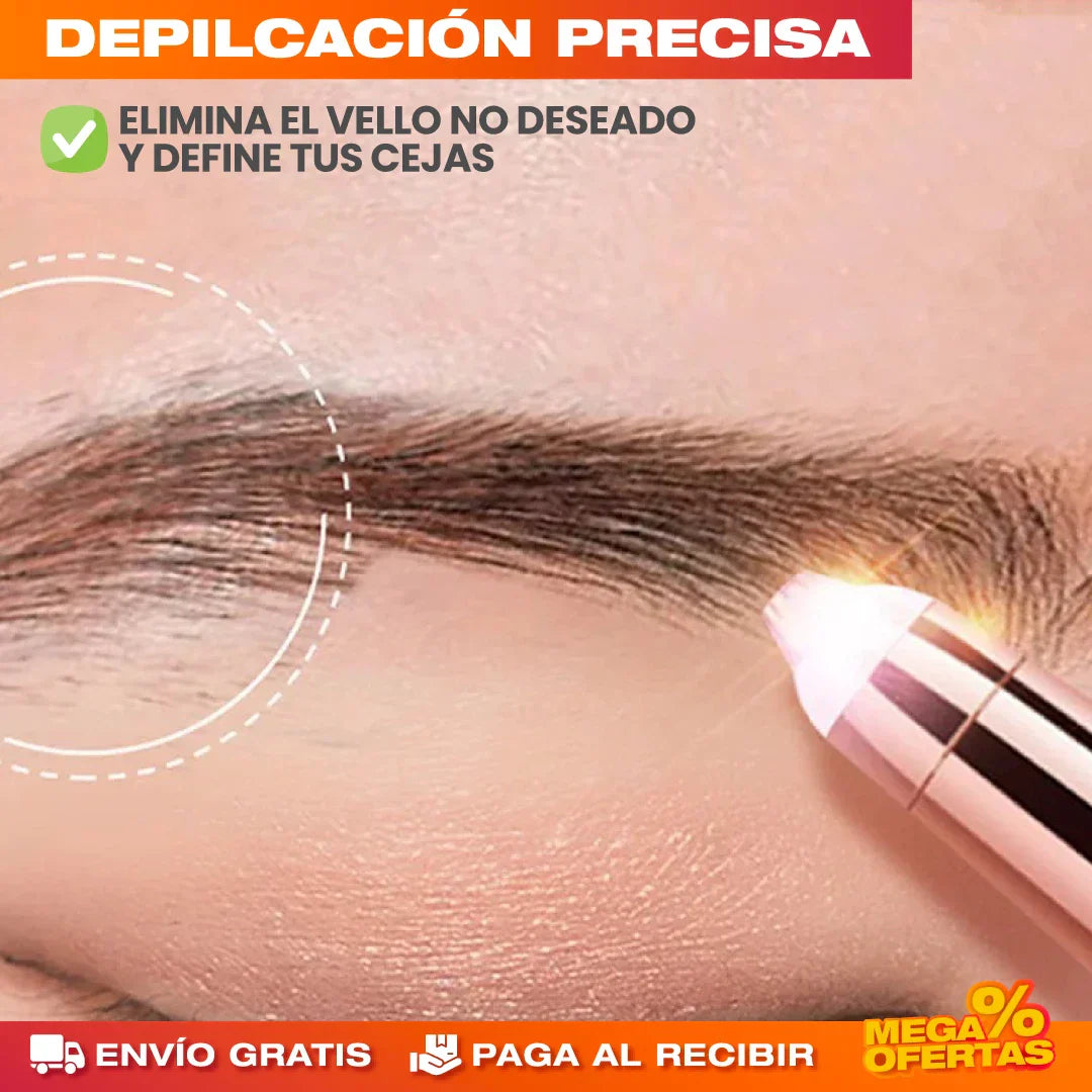 Depiladora de Cejas eléctrica portátil